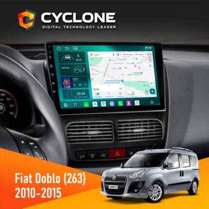Штатна магнітола Fiat Doblo Cyclone