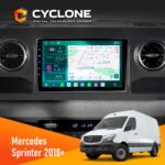 Штатна магнітола Mercedes Sprinter Cyclone