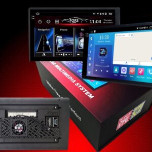 Штатна магнітола FORS.auto FS 6 MAX інтерфейс Android та керування з керма