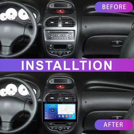 Штатна магнітола FORS auto Peugeot 206
