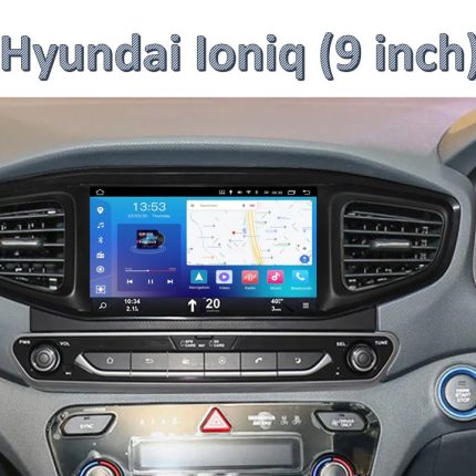 Штатна магнітола Hyundai Ioniq FORS auto - вид збоку