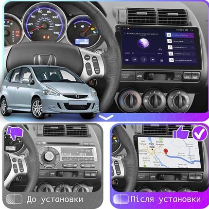 Штатна магнітола FORS auto Honda Jazz (2001-2005) — 1