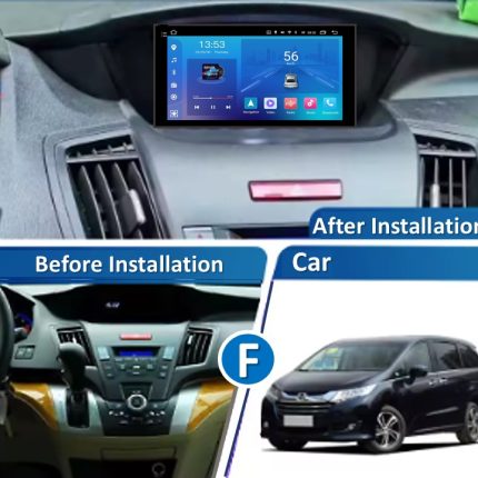 Штатна магнітола Honda Odyssey FORS auto FS 2 ULTRA - вигляд збоку