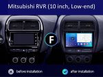 Штатна магнітола FORS auto Mitsubishi ASX RVR (2016-2022) — 1