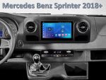Штатна магнітола FORS.auto FS 1 LITE для Mercedes Benz Sprinter – вигляд збоку