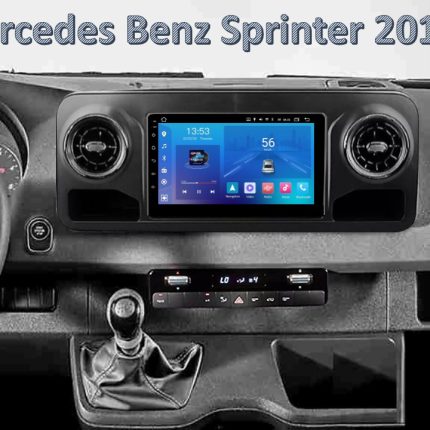 Штатна магнітола FORS.auto FS 1 LITE для Mercedes Benz Sprinter – вигляд збоку