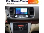 Інформаційний центр FORS auto FS 4 MAX Qled встановлений в салоні Nissan Teana
