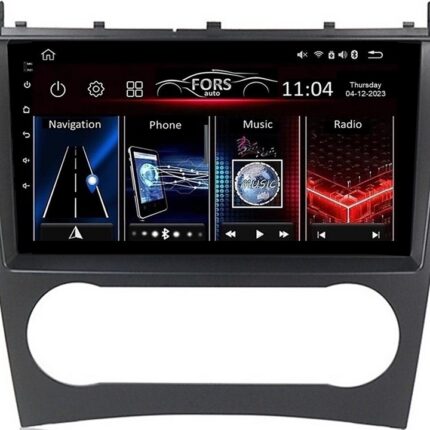 Штатна магнітола FORS.auto FS 1 LITE для Mercedes-Benz W203/W209/W169/W219/A160/C180 (2004-2012)