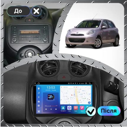 FORS auto FS 4 PRO для Nissan March (4+64Gb) - інтеграція