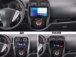 Штатна магнітола Nissan March Micra FORS.auto