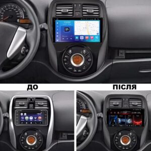 Штатна магнітола Nissan March Micra FORS.auto