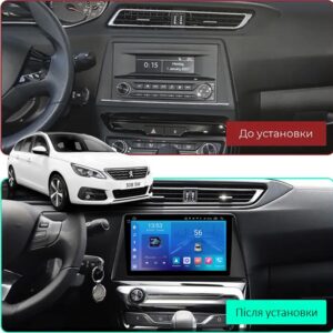 Штатна магнітола Peugeot 308 FORS auto FS 2 ULTRA