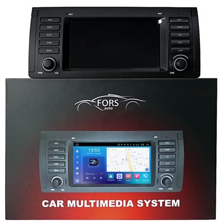 Штатна магнітола BMW E53 FORS auto 2 PRO - інтерфейс