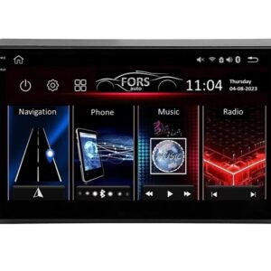 Штатна магнітола FORS auto Renault Master (4+64Gb, 10"), QLED-дисплей