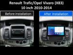 Штатна магнітола FORS.auto FS 2 PRO для Renault Trafic/Opel Vivaro (X83) (2+32Gb, 10") 2010-2014