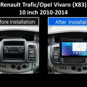 Штатна магнітола FORS.auto FS 2 PRO для Renault Trafic/Opel Vivaro (X83) (2+32Gb, 10") 2010-2014