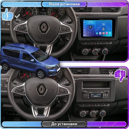 Штатна магнітола FORS.auto FS 2 ULTRA для Renault Express
