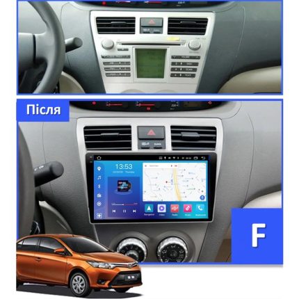 Штатна магнітола FORS auto Toyota Vios