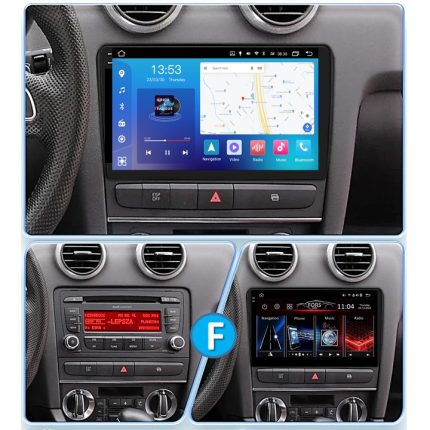 Гнучкий інтерфейс штатної магнітоли Audi A3 FORS auto