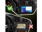 Штатна FORS auto магнітола Toyota Avensis - вигляд збоку