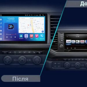Головна Штатна магнітола Volkswagen Amarok FORS auto - вигляд збоку