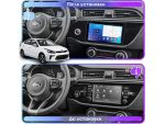 FORS auto магнітола для Kia K2/Rio 2017-2019 - вигляд збоку