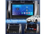 Штатна магнітола FORS.auto FS 1 LITE для Toyota Corolla - вигляд збоку