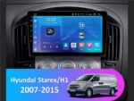 Штатна магнітола FORS.auto FS 1 LITE для Hyundai Starex/H1 (2007-2015) - вигляд збоку