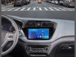 Штатна магнітола FORS.auto FS 1 LITE для Hyundai I20 (2014-2015) — Вигляд ззаду