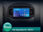 Штатна магнітола FORS.auto FS 1 LITE для Hyundai Starex/H1 (2015+) в інтер'єрі авто