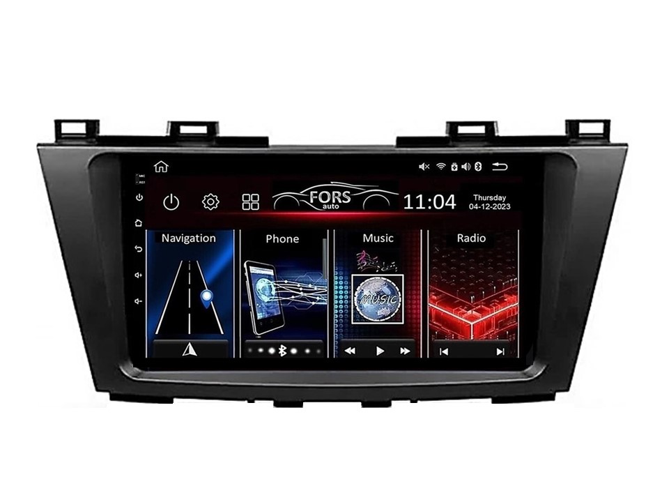 Штатна магнітола FORS.auto FS 1 LITE для Mazda 5 (1+32Gb, 9") 2011-2015 Штатна магнітола FORS auto Mazda