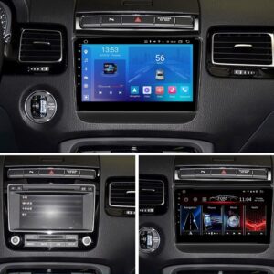 Штатна магнітола FORS.auto FS 1 LITE для Volkswagen Touareg (2011-2017) — вигляд збоку