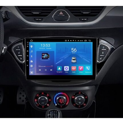 Штатна магнітола FORS.auto FS 1 LITE для Opel Adam/Corsa (E) 2013+ в інтер'єрі авто