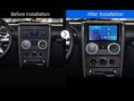 Штатна магнітола FORS.auto FS 1 LITE для Jeep Wrangler Rubicon (2008-2010)