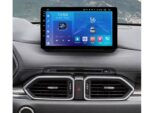 Штатна магнітола FORS auto Mazda CX-5 в інтер'єрі автомобіля