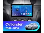 Штатна магнітола FORS.auto FS 1 LITE для Mitsubishi Outlander - вигляд збоку
