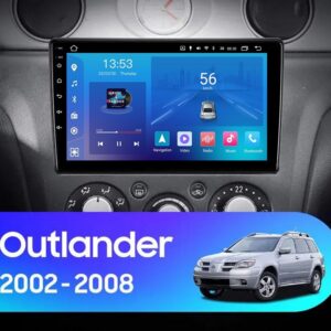 Штатна магнітола FORS.auto FS 1 LITE для Mitsubishi Outlander - вигляд збоку