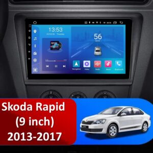 Штатна магнітола FORS.auto FS 1 LITE для Skoda Rapid (вид збоку)