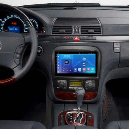 Штатна магнітола FORS.auto FS 1 LITE для Mercedes-Benz S-Class W220-чорний (1+32Gb, 9″) 1998-2005 – 1