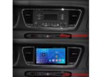 Штатна магнітола FORS auto Kia Carnival (2014-2020) - вигляд збоку