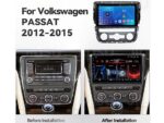 Штатна магнітола FORS.auto FS 1 LITE для Volkswagen Passat (1+32Gb, 9", Auto AC) 2012-2015 - вигляд 1