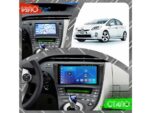 Штатна магнітола FORS auto Toyota Prius 2009-2016 - вигляд збоку