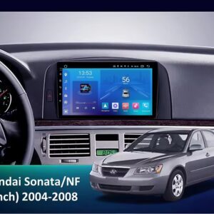 Головна Штатна магнітола FORS.auto FS 1 LITE для Hyundai Sonata NF (2004-2008) - вигляд збоку