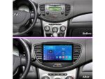 Штатна магнітола FORS.auto FS 1 LITE для Hyundai i10 (2008-2012) - вигляд збоку