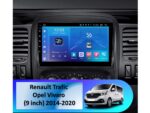 Штатна магнітола Renault Trafic Opel Vivaro FORS.auto FS 1 LITE - вигляд збоку