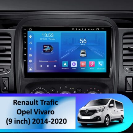 Штатна магнітола Renault Trafic Opel Vivaro FORS.auto FS 1 LITE - вигляд збоку