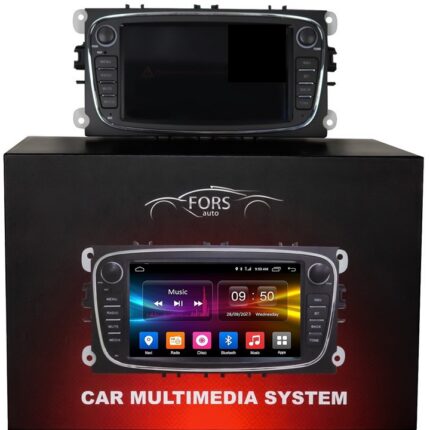 Штатна магнітола FORS.auto M150 Ford Focus Mondeo - вигляд збоку