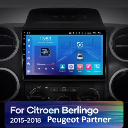 Штатна магнітола Citroen Berlingo Partner FORS.auto FS 1 LITE - вигляд збоку