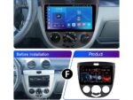 Штатна магнітола Chevrolet Optra FORS auto FS 1 LITE - вигляд збоку