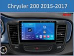 Штатна магнітола FORS auto Chrysler 200 (2015-2017) – вигляд збоку